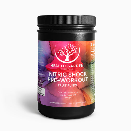 Nitric Shock Pre-Workout Powder (Fruit Punch)