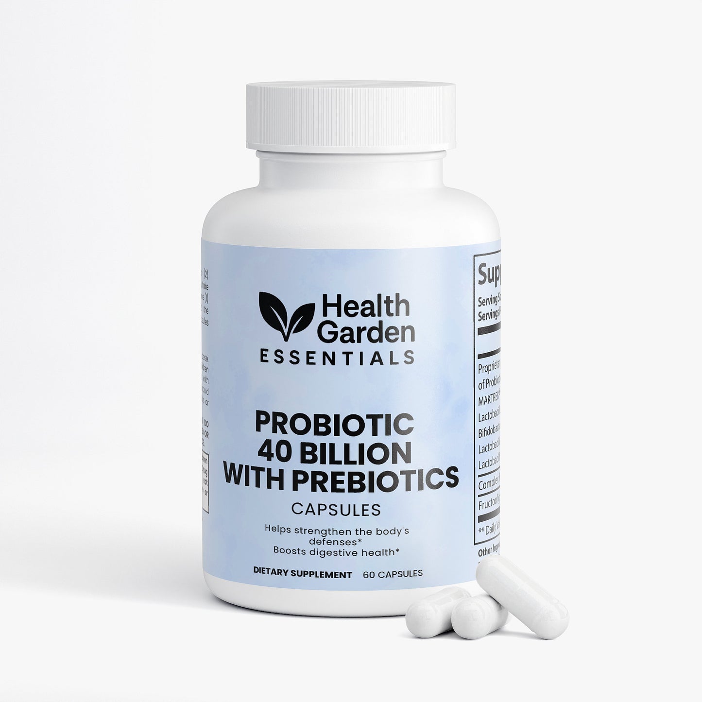 Probiotic 40 Billion with Prebiotics
